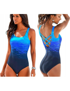 JEDNOCZĘŚCIOWY STRÓJ KĄPIELOWY MONOKINI MORSKI