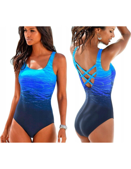 JEDNOCZĘŚCIOWY STRÓJ KĄPIELOWY MONOKINI MORSKI