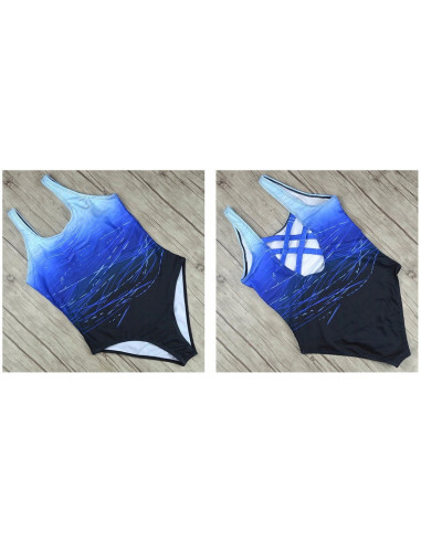 JEDNOCZĘŚCIOWY STRÓJ KĄPIELOWY MONOKINI MORSKI