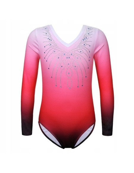 BODY BALETOWE STRÓJ DO TAŃCA GIMNASTYKI OMBRE