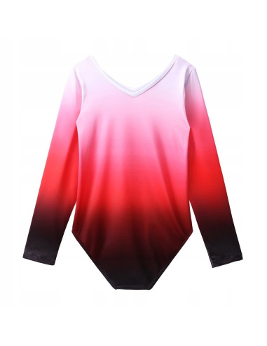 BODY BALETOWE STRÓJ DO TAŃCA GIMNASTYKI OMBRE
