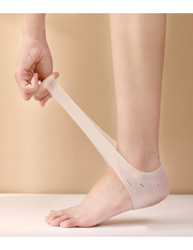 WKŁADKI SILIKONOWE ŻELOWE NA PIĘTĘ DO BUTÓW