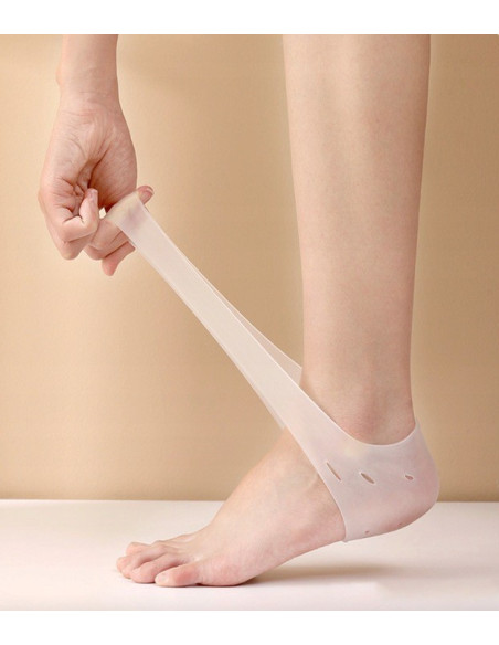 WKŁADKI SILIKONOWE ŻELOWE NA PIĘTĘ DO BUTÓW