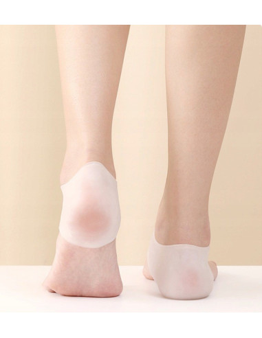 WKŁADKI SILIKONOWE ŻELOWE NA PIĘTĘ DO BUTÓW