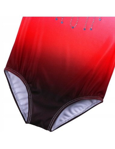 BODY BALETOWE STRÓJ DO TAŃCA GIMNASTYKI OMBRE
