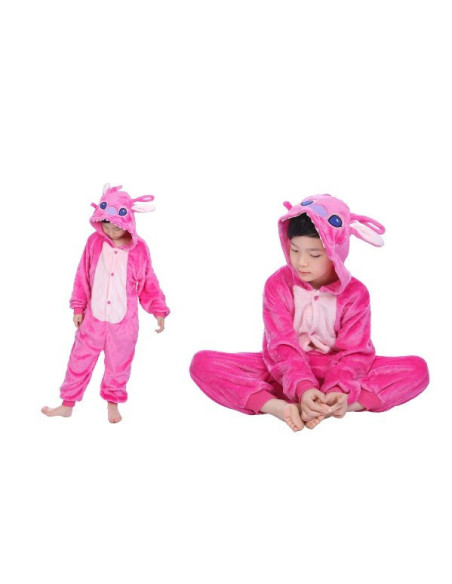 PIŻAMA DLA DZIECI PINK STITCH STICZ ONESIE