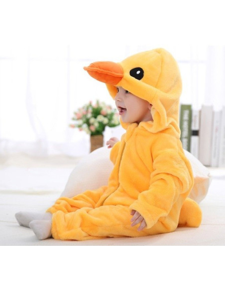 PIŻAMA DLA DZIECI KACZKA DUCK KIGURUMI ONESIE