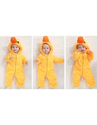 PIŻAMA DLA DZIECI KACZKA DUCK KIGURUMI ONESIE