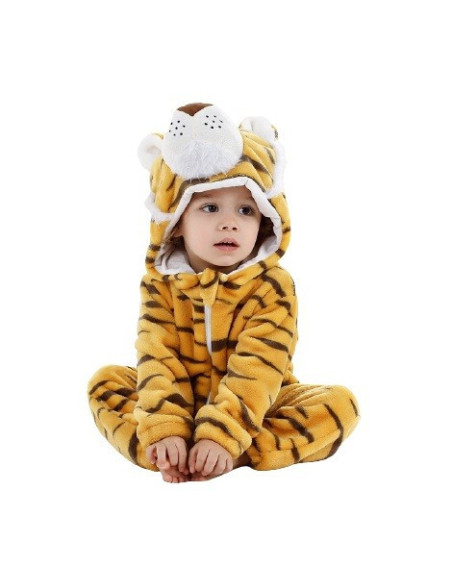 PIŻAMA DLA DZIECI TYGRYS TIGER STRÓJ KIGURUMI