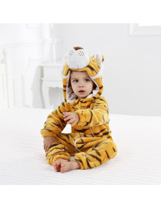 PIŻAMA DLA DZIECI TYGRYS TIGER STRÓJ KIGURUMI 2