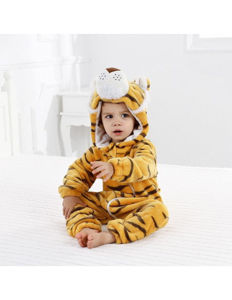 PIŻAMA DLA DZIECI TYGRYS TIGER STRÓJ KIGURUMI