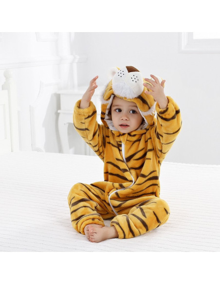 PIŻAMA DLA DZIECI TYGRYS TIGER STRÓJ KIGURUMI