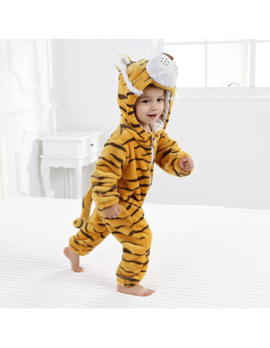 PIŻAMA DLA DZIECI TYGRYS TIGER STRÓJ KIGURUMI