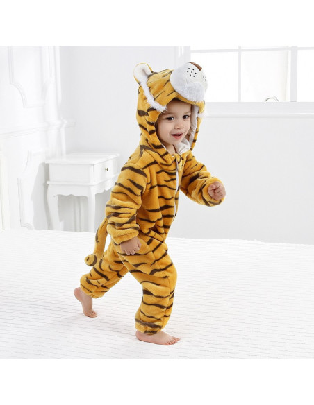 PIŻAMA DLA DZIECI TYGRYS TIGER STRÓJ KIGURUMI