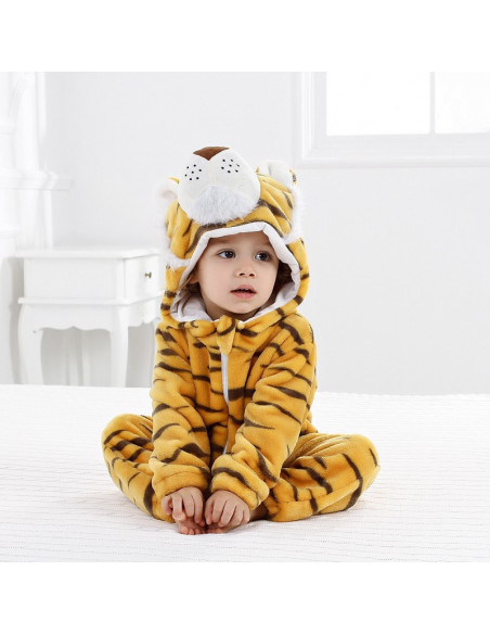 PIŻAMA DLA DZIECI TYGRYS TIGER STRÓJ KIGURUMI