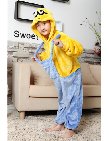 PIŻAMA DLA DZIECI DRES MINIONEK KIGURUMI