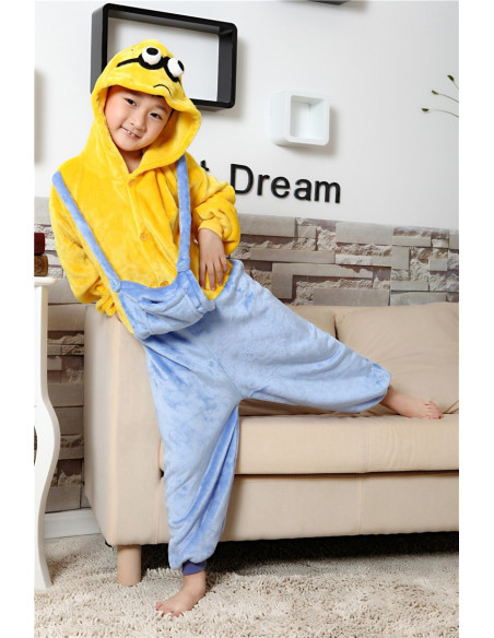 PIŻAMA DLA DZIECI DRES MINIONEK KIGURUMI