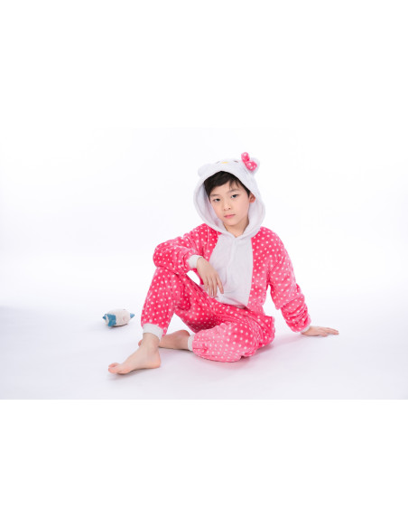 PIŻAMA DLA DZIECI HELLO KITTY KOTEK KIGURUMI
