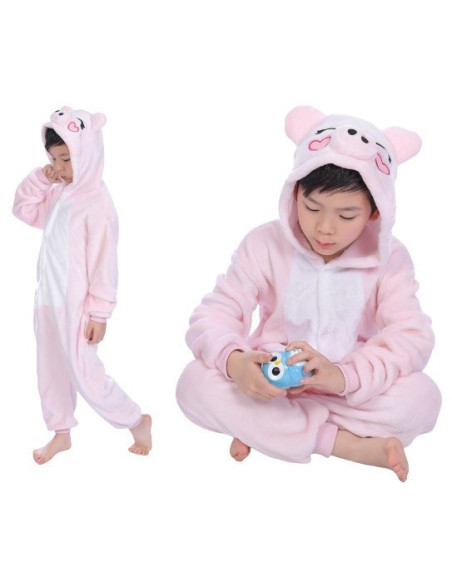 PIŻAMA DLA DZIECI PIG ŚWINKA STRÓJ KIGURUMI