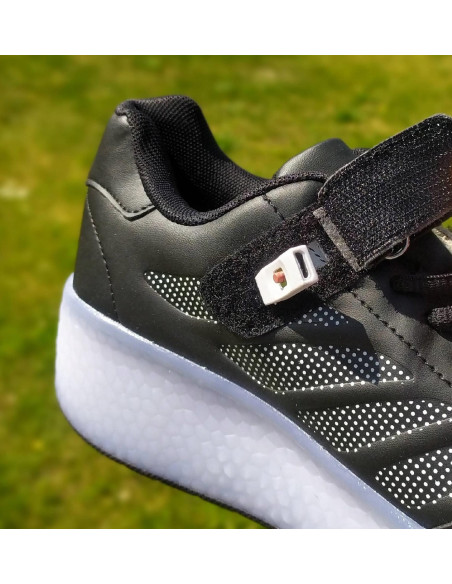 BUTOROLKI BUTY Z ROLKAMI ROLKI WROTKI LED PUDROWE