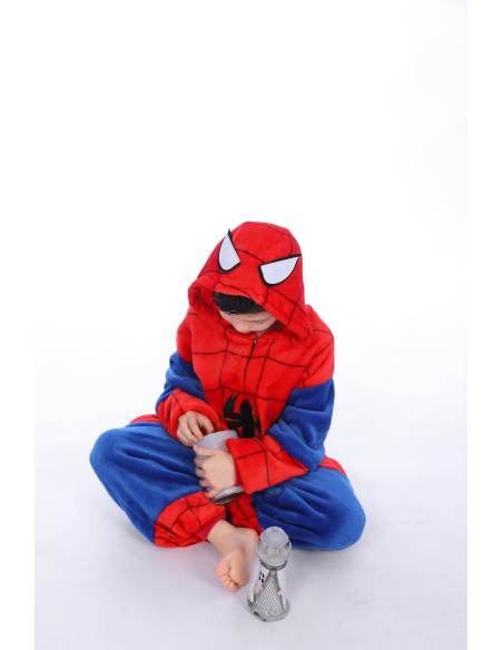 PIŻAMA DLA DZIECI SPIDERMAN PAJĄK KIGURUMI