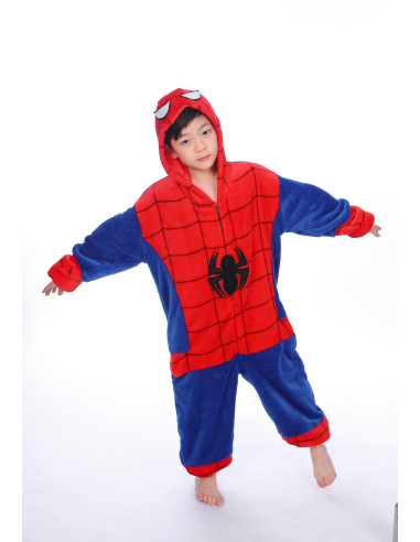 PIŻAMA DLA DZIECI SPIDERMAN PAJĄK KIGURUMI