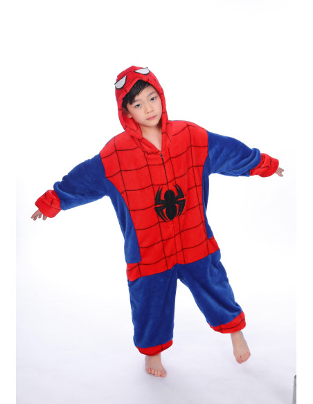 PIŻAMA DLA DZIECI SPIDERMAN PAJĄK KIGURUMI