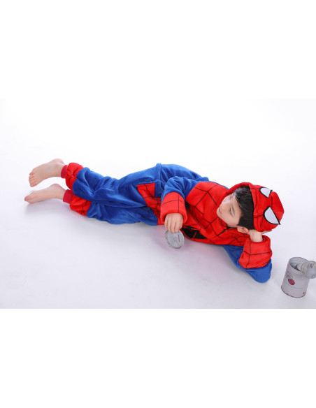 PIŻAMA DLA DZIECI SPIDERMAN PAJĄK KIGURUMI
