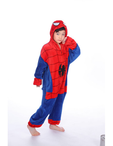 PIŻAMA DLA DZIECI SPIDERMAN PAJĄK KIGURUMI