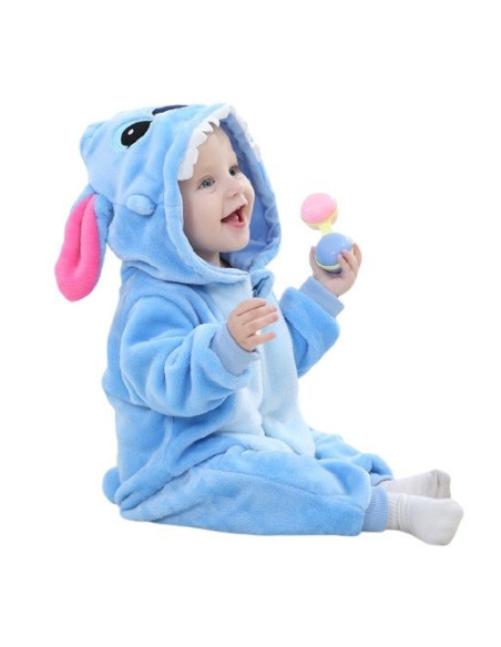 PIŻAMA DLA DZIECI STITCH STICZ STRÓJ KIGURUMI
