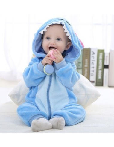 PIŻAMA DLA DZIECI STITCH STICZ STRÓJ KIGURUMI