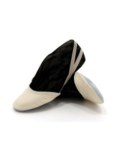 NAPALCÓWKI GIMNASTYCZNE DO TAŃCA SKÓRZANE