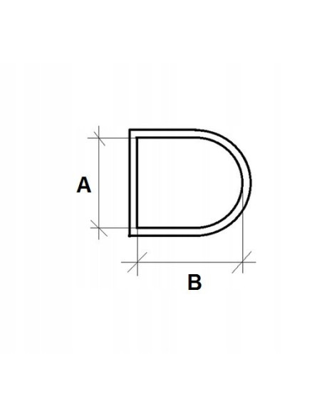 NAKŁADKI OCHRONNE NA OBCASY OCHRANIACZE ROUNDED 7,5cm