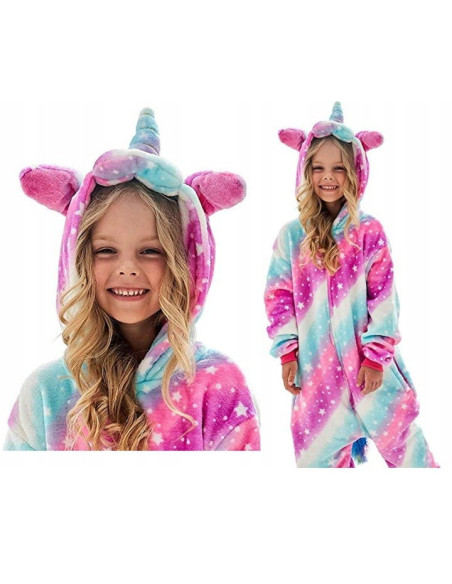 PIŻAMA DLA DZIECI JEDNOROŻEC UNICORN ONESIE