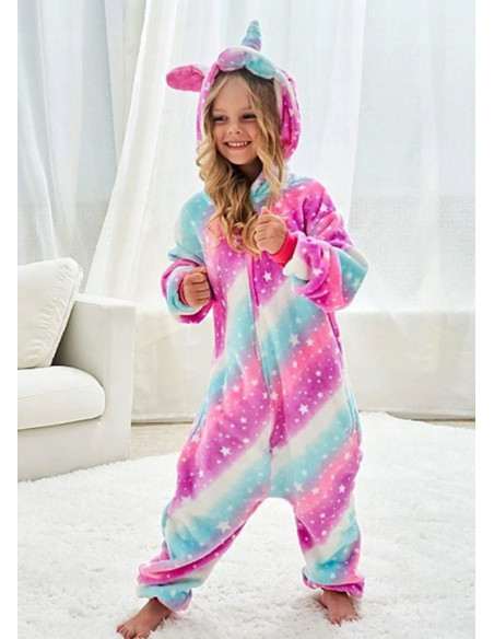 PIŻAMA DLA DZIECI JEDNOROŻEC UNICORN ONESIE