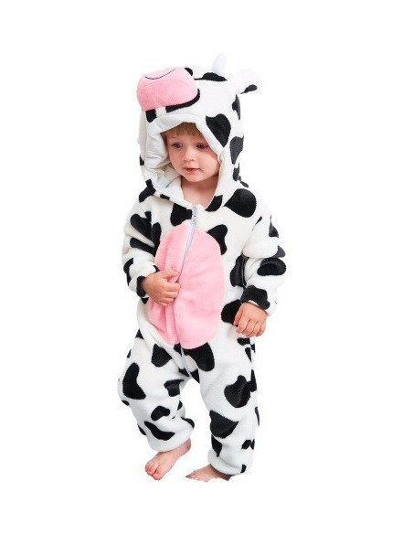 PIŻAMA DLA DZIECI CYCEK KROWA KIGURUMI ONESIE