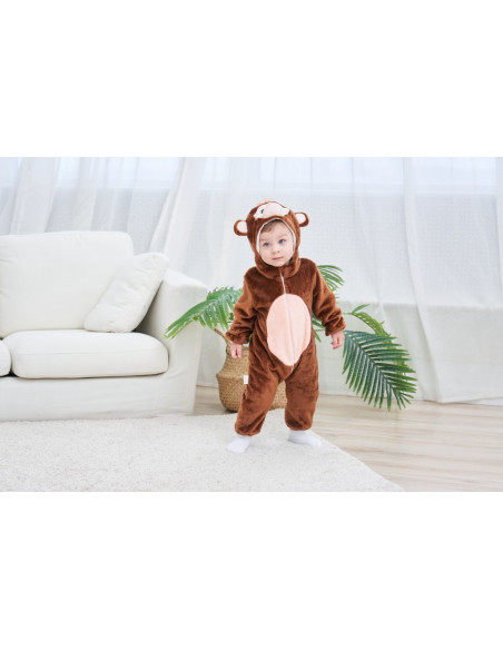PIŻAMA DLA DZIECI MAŁPKA MONKEY KIGURUMI ONESIE