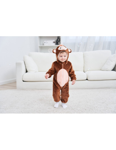 PIŻAMA DLA DZIECI MAŁPKA MONKEY KIGURUMI ONESIE