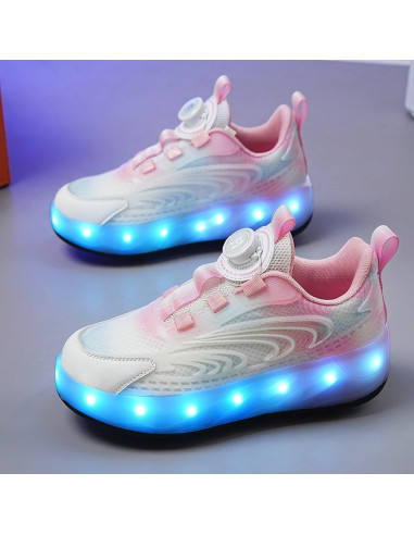 BUTOROLKI BUTY Z ROLKAMI ROLKI WROTKI PUDROWE...