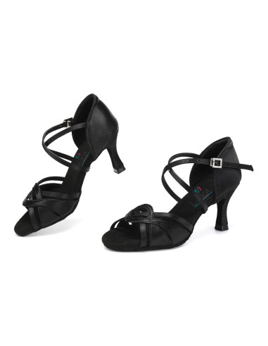 BUTY DO TAŃCA TANECZNE DELIKATNE CZARNE 7,5cm