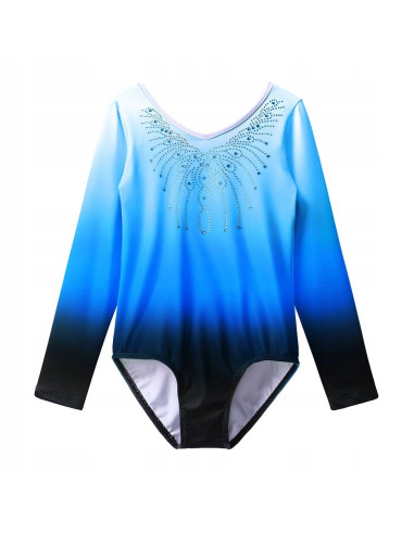 BODY BALETOWE STRÓJ DO TAŃCA GIMNASTYKI OMBRE