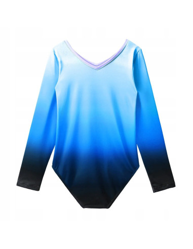 BODY BALETOWE STRÓJ DO TAŃCA GIMNASTYKI OMBRE