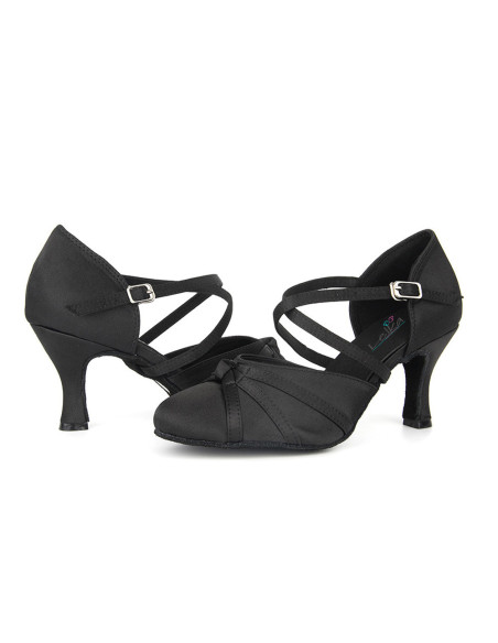 BUTY TANECZNE DO STANDARDU CZARNE 7,5cm