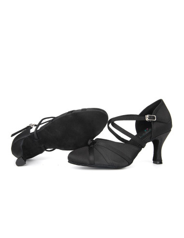 BUTY TANECZNE DO STANDARDU CZARNE 7,5cm