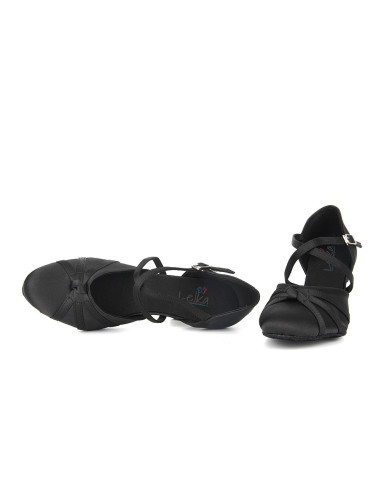 BUTY TANECZNE DO STANDARDU CZARNE 7,5cm