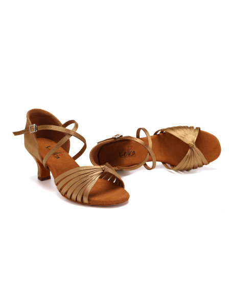 BUTY DO TAŃCA TANECZNE WYGODNE LATINO NUDE 5,5cm