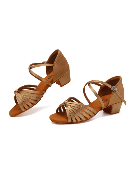 BUTY DO TAŃCA TANECZNE DO ŁACINY DLA DZIECI 3,5cm