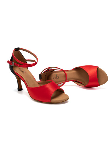 BUTY DO TAŃCA TANECZNE LATINO SALSA STYLOWE 7,5cm