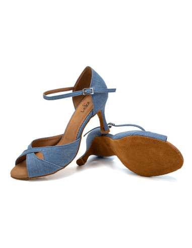 BUTY DO TAŃCA TANECZNE LATINO SALSA STYLOWE 7,5cm