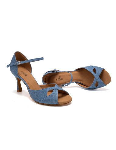 BUTY DO TAŃCA TANECZNE LATINO SALSA STYLOWE 7,5cm